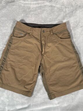 Kuhl Radikl Mens Shorts Size 32 10” Stretch Outdoor Lightweight Green 5068